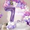 40-Inch Purple Number 7 Balloon – Foil Mylar Large 7 for Boys or Girls Birthday, Anniversary & Party Decorations (Purple) 5 x 5 x 0.7 inches